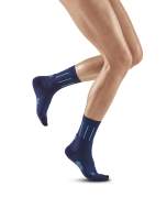 CEP pinstripe socks running mid cut für Frauen in blue
