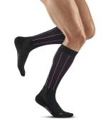 CEP pinstripe socks running tall für Männer in black