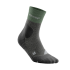 CEP hiking merino* mid-cut socks, green/grey, men, V