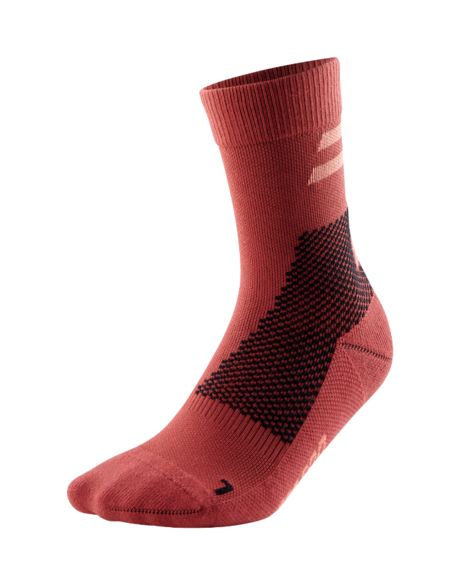 CEP Training Socks Mid Cut in rot für Frauen und Männer