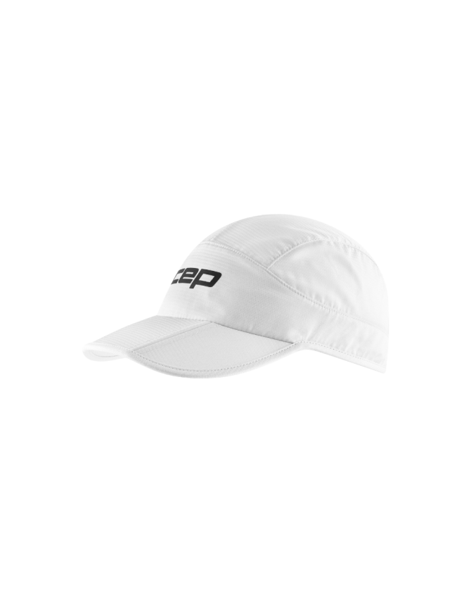 CEP run foldable cap in weiß