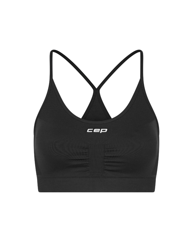 CEP run light support bra in schwarz für Frauen
