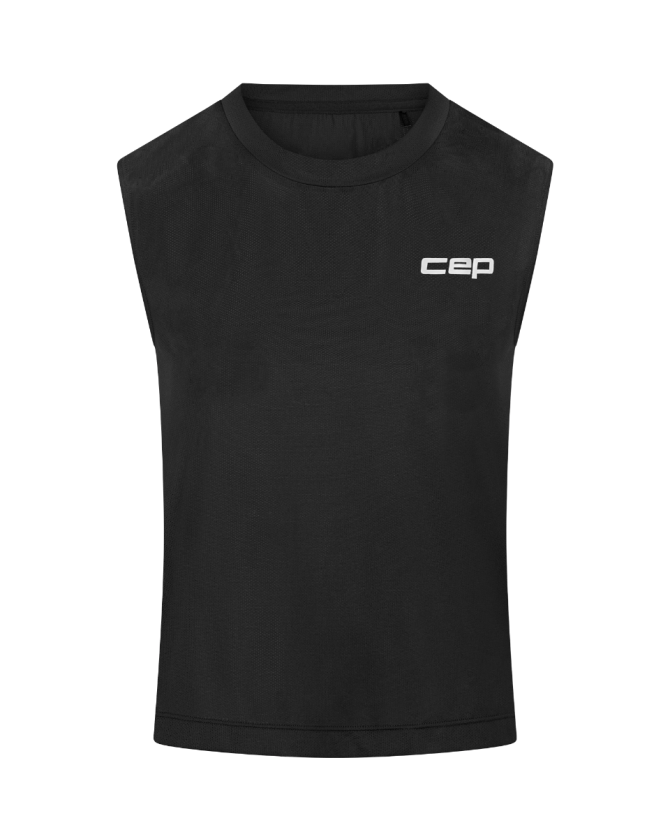 CEP run shirt sleeveless in schwarz für Frauen