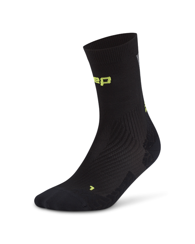 CEP run ultralight socks mid cut 4.0 in schwarz/grey für Männer