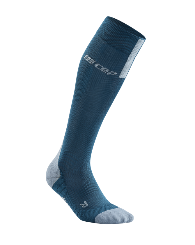 CEP Run Compression Socks 3.0 in blue/grey für Frauen