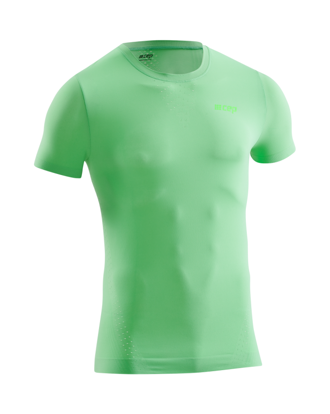 CEP Run Ultralight Shirt Short Sleeve in grün für Männer