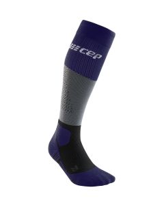 CEP Max Cushion Socks Hiking Tall in grey/purple für Männer