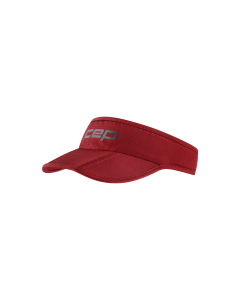 CEP run foldable visor burgundy
