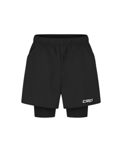 CEP run shorts 2in1 in schwarz für Frauen