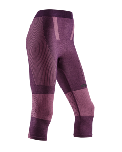 CEP Ski Touring 3/4 Base Tights in violet für Frauen