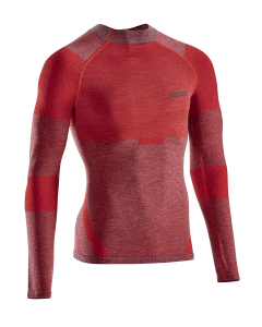 CEP Ski Touring Base Shirt in rot für Männer