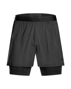 CEP Ultralight Shorts 2in1 in schwarz für Männer