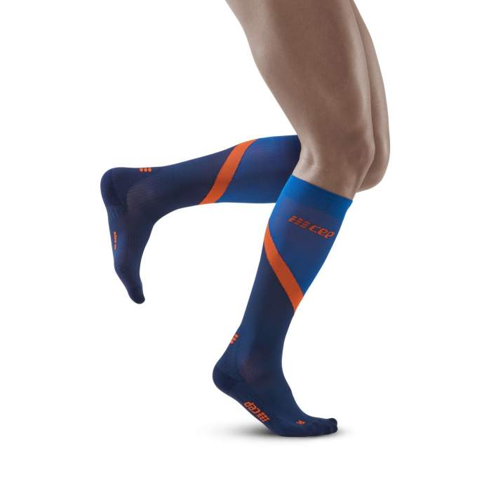 Mens long running discount socks