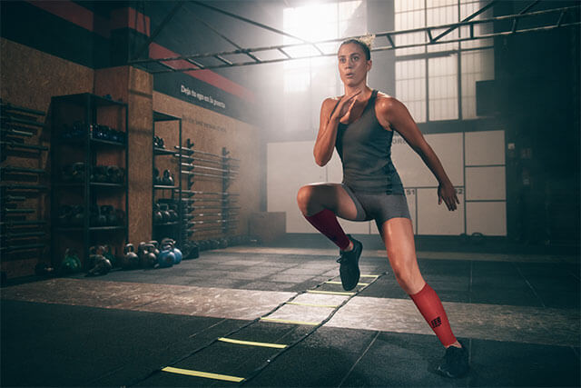 Weniger Muskelvibration beim Training