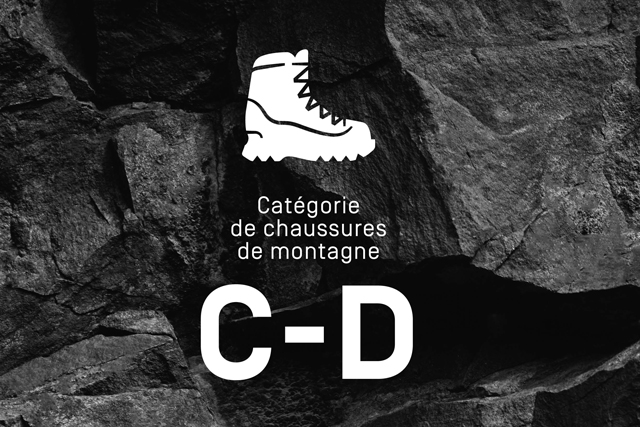 Bergschuhkategorie  C-D