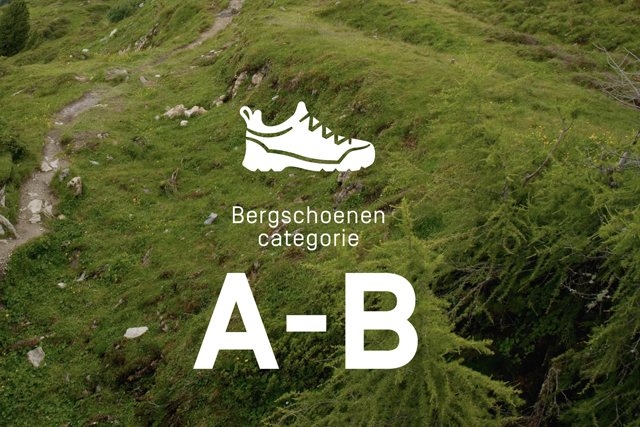 Bergschoenen categorie A-B