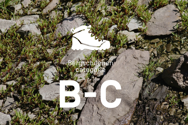 Bergschoenen categorie B-C