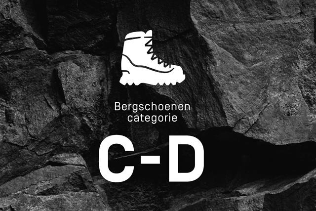 Bergschoenen categorie C-D